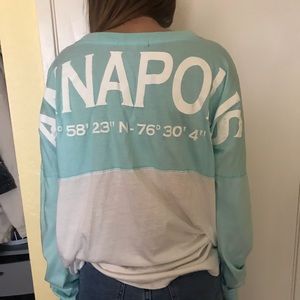 Annapolis maryland light blue longsleeve